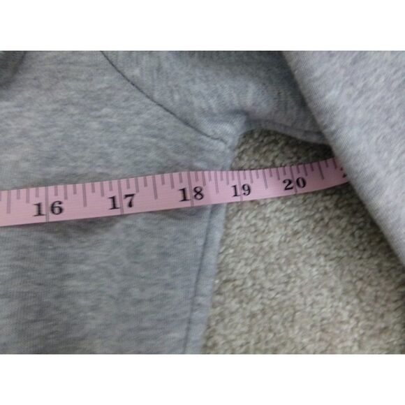 adidas Grey Hoodie with Big Logo - Picture 6 of 7